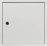 Корпус з монтажною панеллю металевий Light 40*40*20, IP31, серії UBox, фото 3