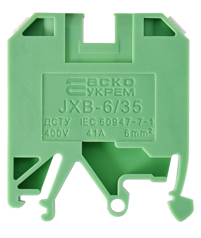 Клемник JXB 6/35 зелень, фото 1
