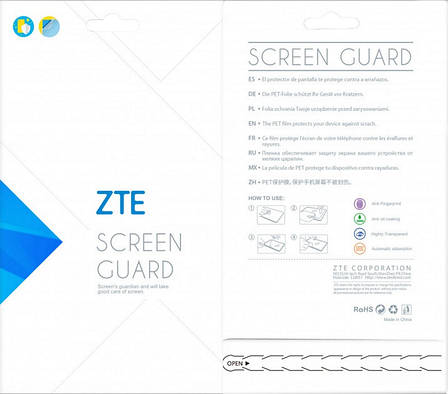 Захисна плівка ZTE для ZTE Blade V8 Mini Прозорий, фото 3