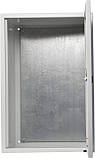 Корпус з монтажною панеллю металевий Light  60*50*25, IP31, серії UBox, фото 4