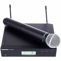 Мікрофонна радіосистема Shure BLX24R/SM58, фото 2