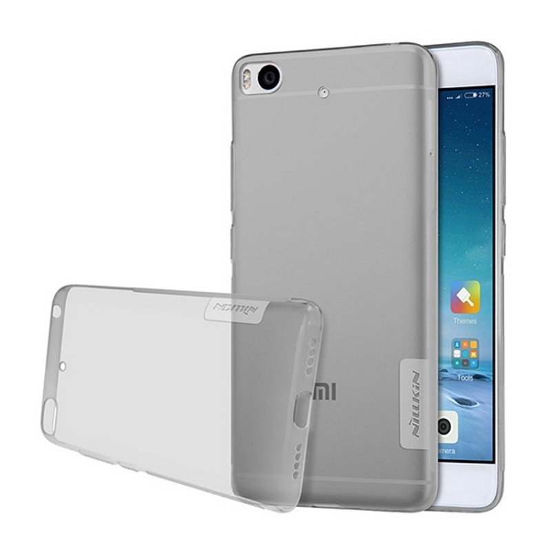 Чохол-накладка Nillkin для Xiaomi Mi 5s Nature ser. Прозорий/сірий