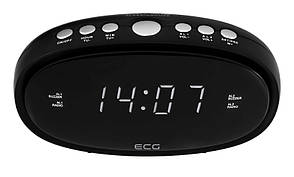 Радіогодинник ECG RB 010 Чорний, фото 4