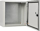 Корпус з монтажною панеллю металевий Light  40*40*25, IP54, серії UBox, фото 2