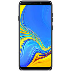 Чохол-накладка Nillkin для Samsung Galaxy A9 2018 Matte ser. + тримач Чорний, фото 3