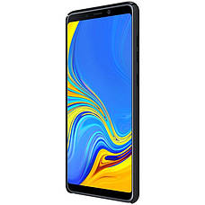 Чохол-накладка Nillkin для Samsung Galaxy A9 2018 Matte ser. + тримач Чорний, фото 5