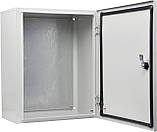 Корпус з монтажною панеллю металевий Light  50*40*20, IP54, серії UBox, фото 2