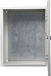 Корпус з монтажною панеллю металевий Light 50*40*25, IP54, серії UBox, фото 3