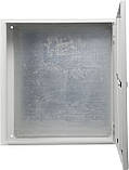 Корпус з монтажною панеллю металевий Light 60*60*25, IP54, серії UBox, фото 4
