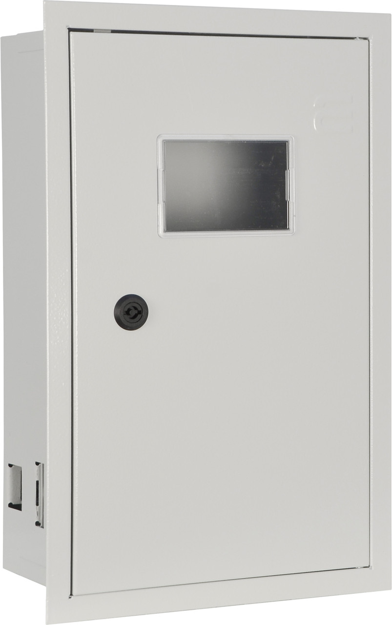 Корпус обліку металевий Light 12 модулів 3фл, вбудований IP31, серії UBox, фото 1