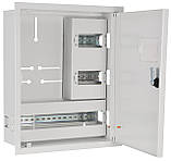 Корпус обліку металевий Light 27 модулів 3фл, вбудований IP31, серії UBox, фото 2