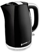 Електрочайник пластиковий VITEK VT-1175 1.7 л 2200 Вт Чорний