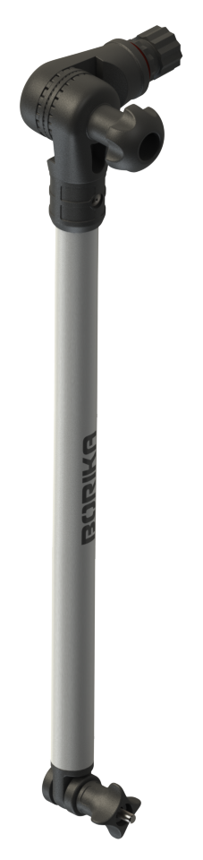 Ft400-90 - Тримач трансдьюсера BORIKA FASTen black / aluminum (01.04.014.02.04)