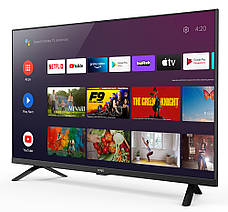 Телевізор LED ERGO 32" 32GFS6500 Smart TV Чорний, фото 4