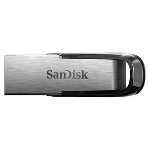 USB Флешка (Флеш-накопичувач) SanDisk USB 3.0 Ultra Flair 32GB Сріблястий/ Чорний (SDCZ73-032G-G46), фото 3
