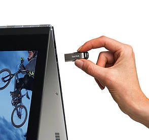 USB Флешка (Флеш-накопичувач) SanDisk USB 3.0 Ultra Flair 32GB Сріблястий/ Чорний (SDCZ73-032G-G46), фото 4