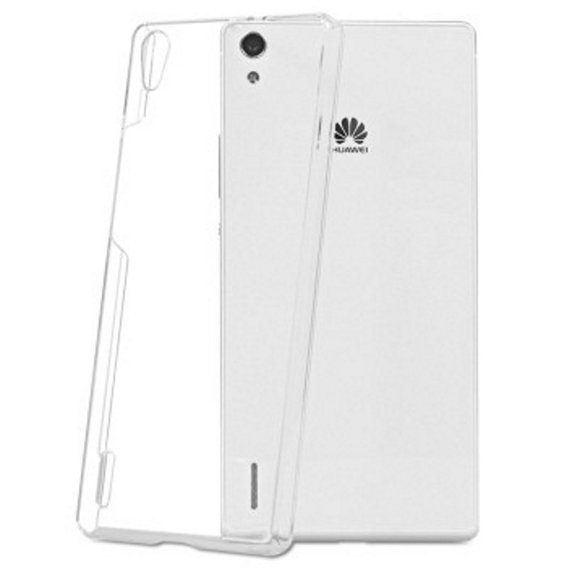 Чохол-накладка TPU для Huawei Ascend P7 Ultra-thin ser. Прозорий/безколірний