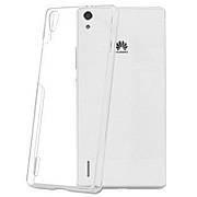 Чохол-накладка TPU для Huawei Ascend P7 Ultra-thin ser. Прозорий/безколірний