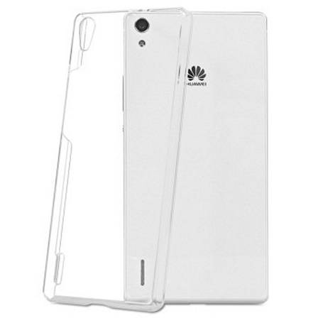 Чохол-накладка TPU для Huawei Ascend P7 Ultra-thin ser. Прозорий/безколірний, фото 1
