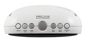 Радіогодинник ECG RB 010 Білий, фото 3