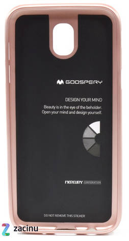 Чохол-накладка Mercury для Samsung J530F J5(2017) iJelly Metal ser. TPU Rose Gold(376142), фото 3