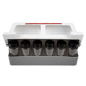 Підвісний органайзер для кухні для зберігання спецій прянощів SPICE RACK набір ємностей для сипучих продуктів