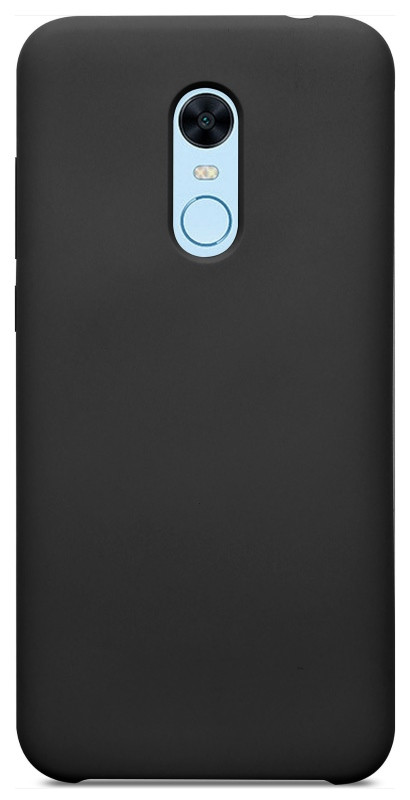 Чохол-накладка DEF для Xiaomi Redmi 5 Aqua silicone (Силіконовий) Чорний