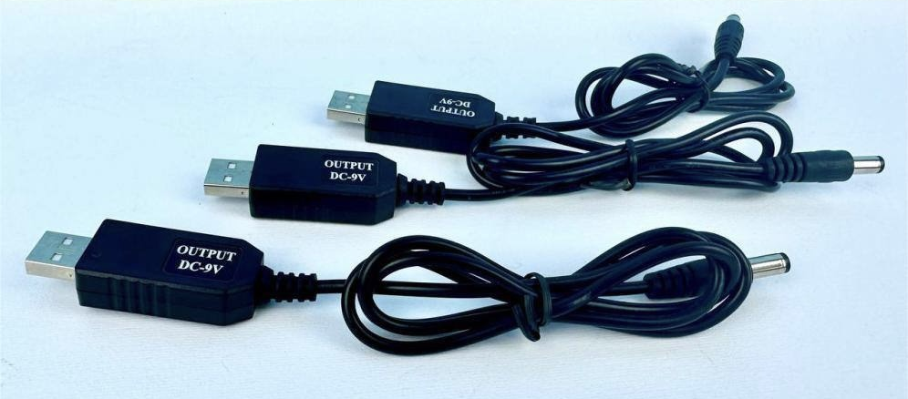 Кабель живлення USB —> DC 5.5*2.1mm 9V для Wi-Fi-роутерів