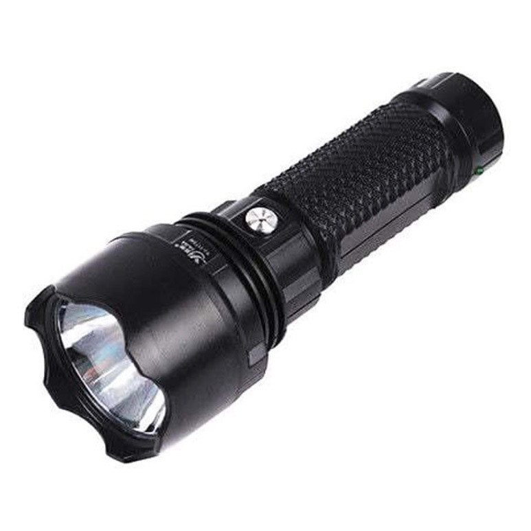 Ліхтар ручний акумуляторний Yajia YJ-1173W 1xLED 700mAh зарядка від мережі Black (7_00955)