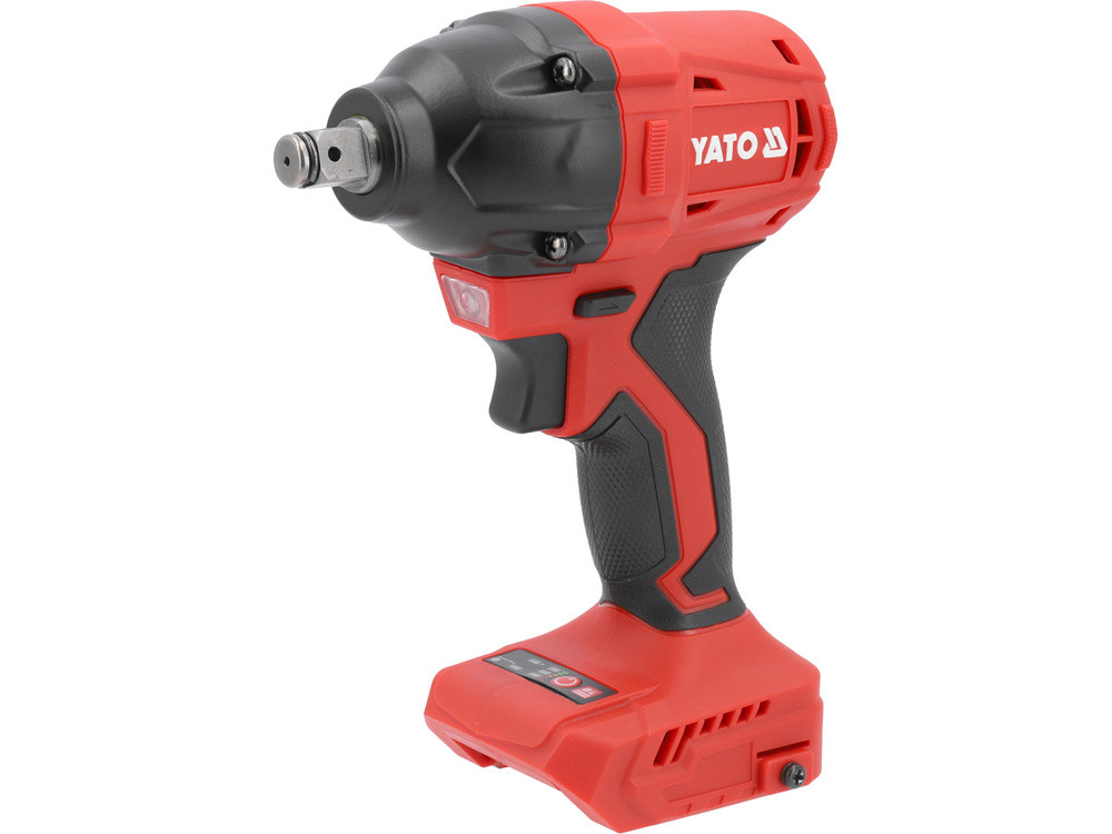 Гайковерт ударний акумуляторний YATO 18В Li-Ion 1/2" 350 Нм (без акумулятора)