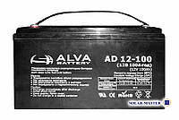 Свинцово-кислотный аккумулятор ALVA AD12-100Ач