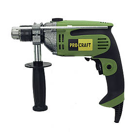 Дриль ударна Procraft PS1050, 1050 Вт, 0-2800 об/хв, ключовий 13 мм