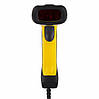 Промисловий дротовий лазерний сканер штрих-коду Netum NT-1208 IP76 USB 1D Yellow, фото 2