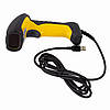 Промисловий дротовий лазерний сканер штрих-коду Netum NT-1208 IP76 USB 1D Yellow, фото 7