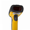 Промисловий дротовий лазерний сканер штрих-коду Netum NT-1208 IP76 USB 1D Yellow, фото 10