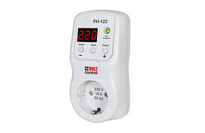 Реле напруги в розетку PH-122, Новатек
