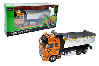 Машина металева самоскид Автопром AP7512A 1:38 світло звук грузовик