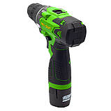 Шуруповерт Procraft Industrial PA12Li, 12 В/2 Аг(2 АКБ), 22Нм, 1 ступінь 0-350 об/хв, 2 ступінь 0-1200 об/хв, патрон 10мм, кейс, фото 7