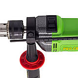 Дриль Procraft PS1350 ударна, 1050 Вт, 0-2950 об/хв, патрон 13 мм, ключовий, фото 7