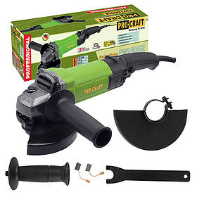 Кутошліфувальна машина Procraft PW1600SE 150 мм, 1100 Вт, 5000 - 12000 об/хв.