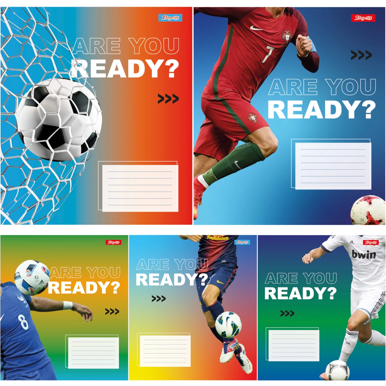 Зошит шкільний (А5, 24 аркуші, в клітинку) 1Вересня Are you ready 767272