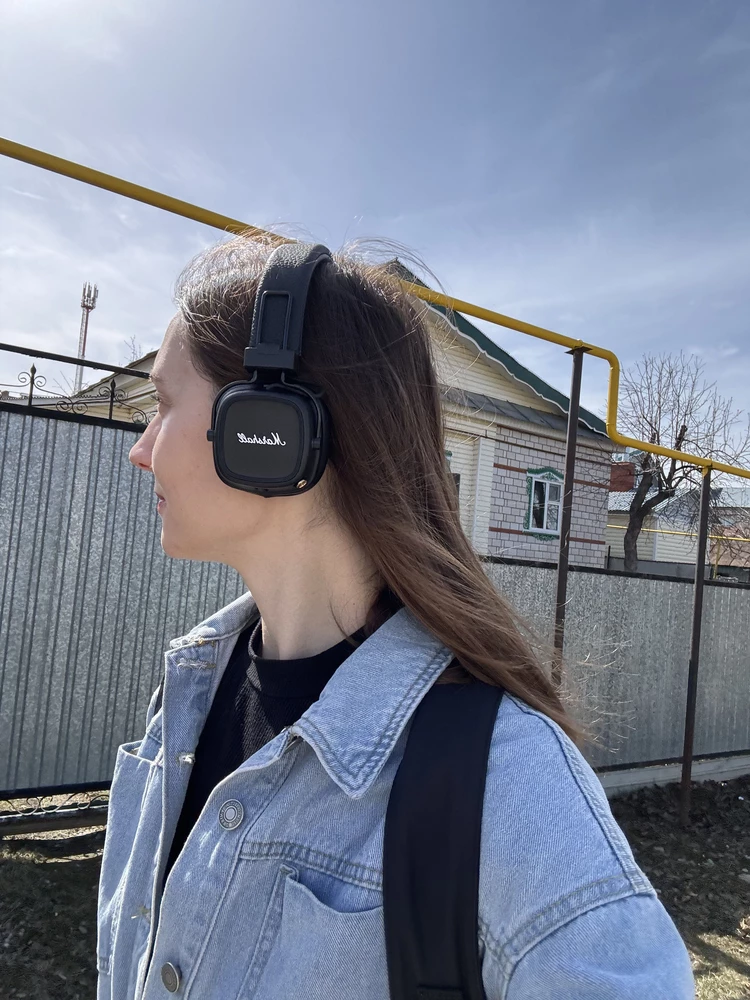 Бездротові Навушники Marshall Major IV Чорні - фото покупців 1