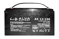 Гелевий акумулятор Alva AS12-100 А·год