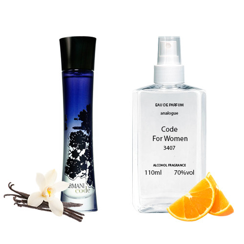 №86 (аромат схожий на Giorgio Armani Code For Women) Жіночі 110 ml