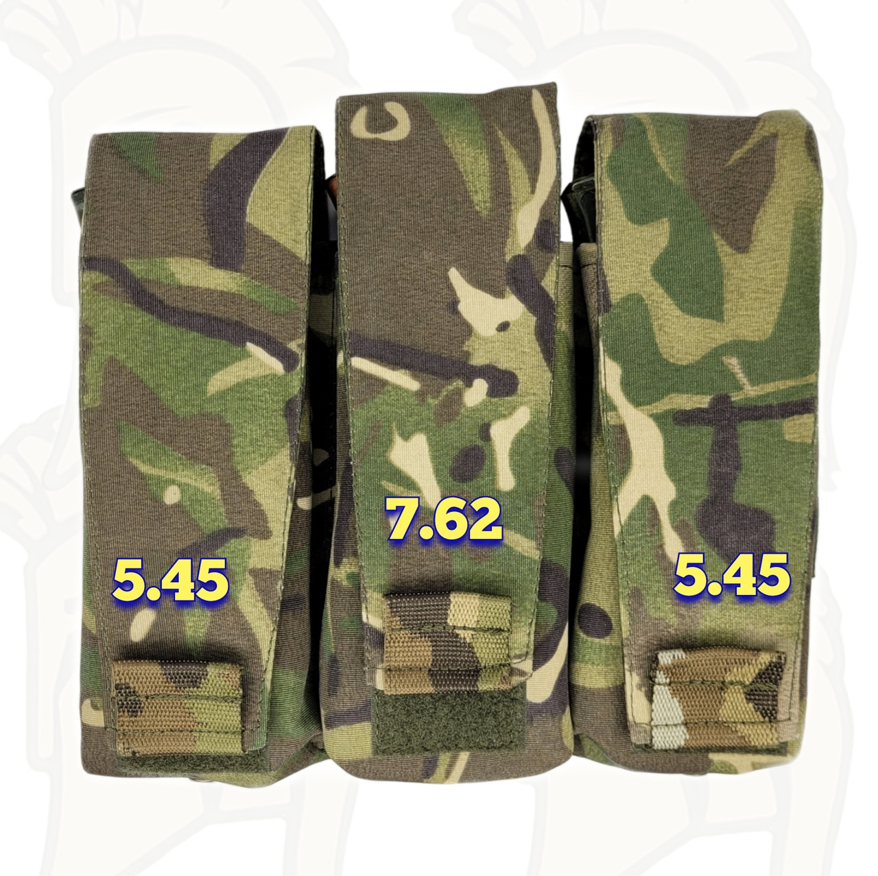 Потрійний підсумок на 6 магазинів АК 5.45, 7.62 Multicam