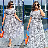 Легка сукня батальна 4409-41861 гл, фото 4