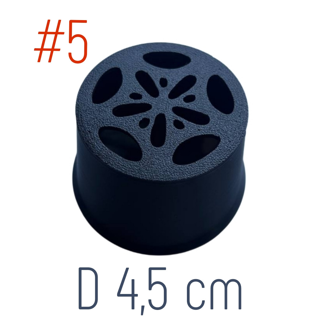 Кондитерська насадка для зефіру #5 D4,5 см, фото 1