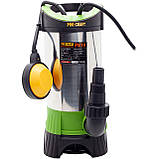 Дренажно-фекальний насос Procraft PN19, 1100 Вт, 15000 л/ч, розмір часток 35 мм., фото 3