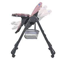 Стільчик для годування Bambi M 3233L-G Pink Рожевий, фото 2