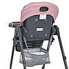 Стільчик для годування Bambi M 3233L-G Pink Рожевий, фото 6